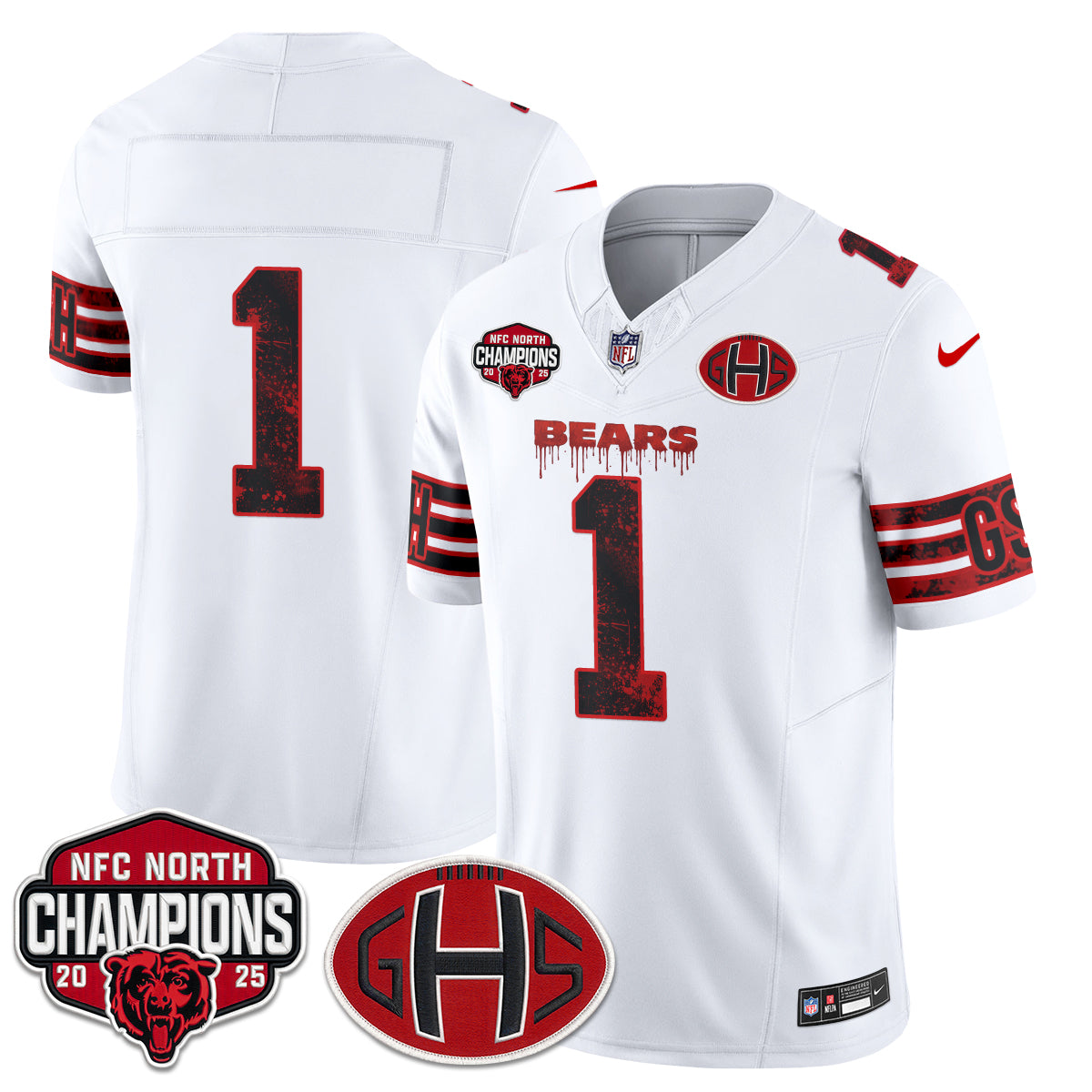 Chicago Bears 2026 Slasher Edition Vapor Jersey - Stitched
