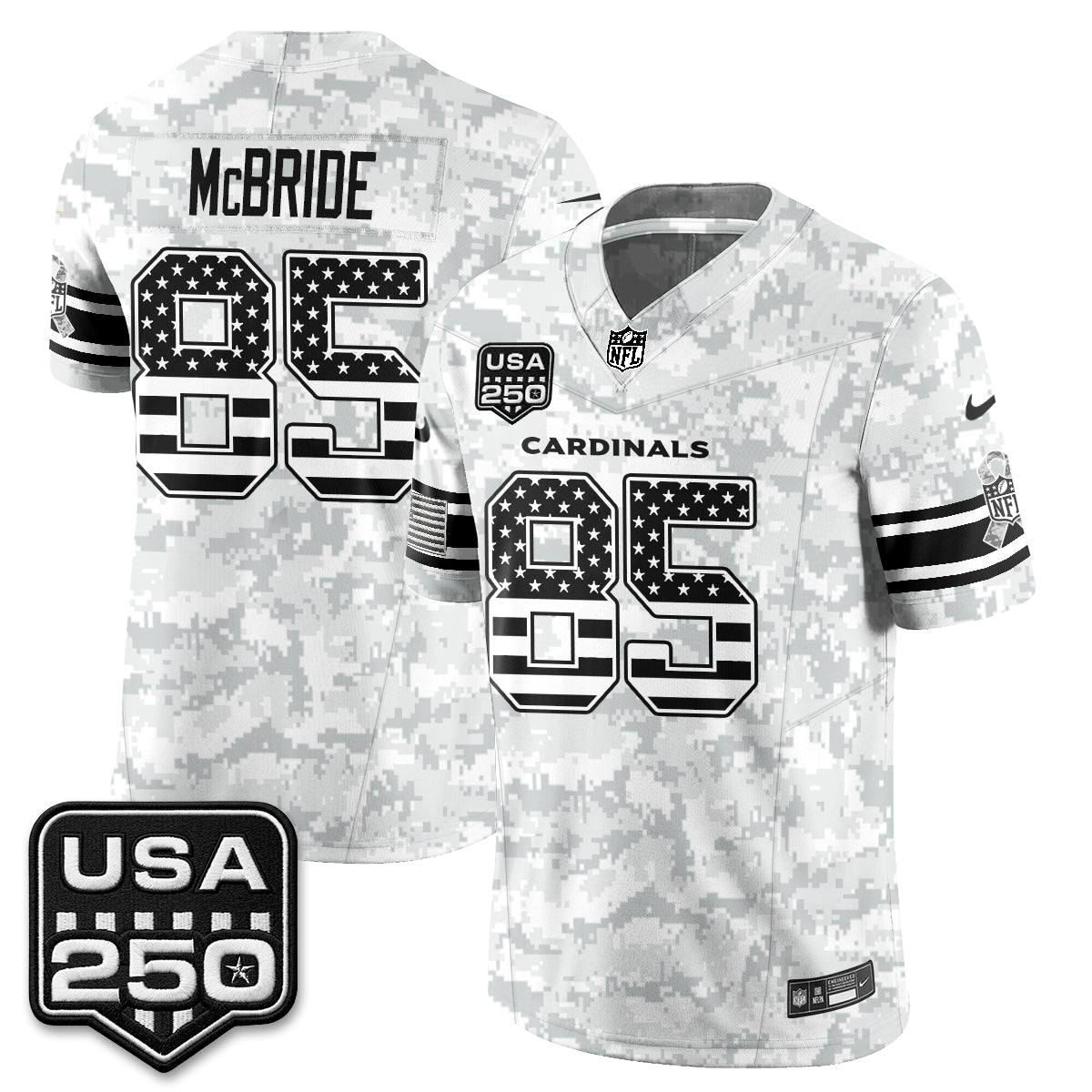 Arizona Cardinals 2026 Salute to Service Vapor Jersey - Stitched