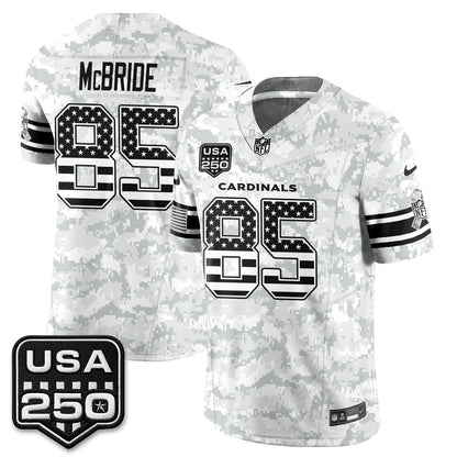 Arizona Cardinals 2026 Salute to Service Vapor Jersey - Stitched