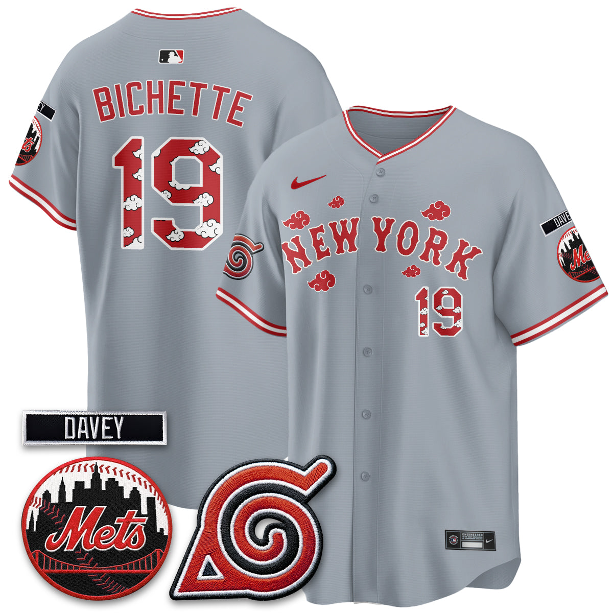 NYM x Naruto Nights 2026 Vapor Limited Jersey - All Stitched