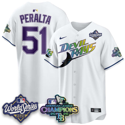TB 2026 AL Champions Vapor Jersey - Stitched