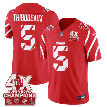 New York Giants  Xmas Edition Vapor Jersey - Stitched