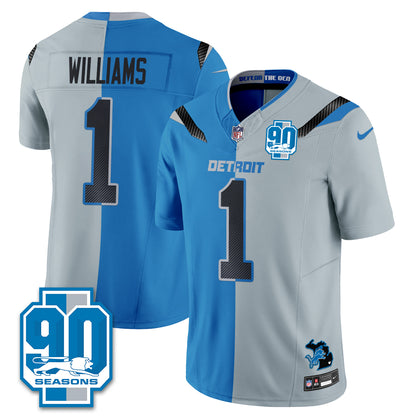 DET Rivalries Split Edition Vapor Jersey - Stitched
