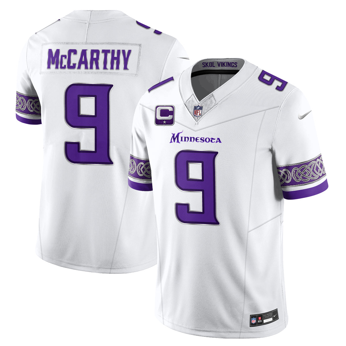 Minnesota Vikings Fangear Edition Vapor Jersey - Stitched