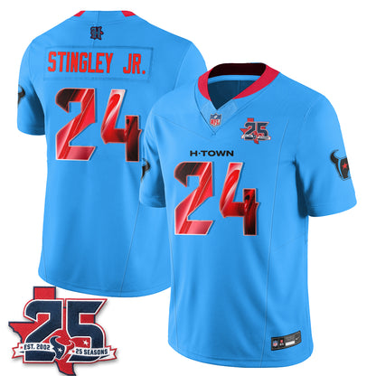 HOU Fangear Edition Vapor Jersey - Stitched