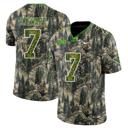 Oregon Ducks Camouflage 2026 Edition Vapor Jersey - Stitched