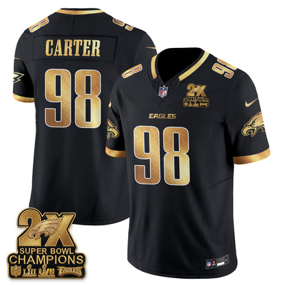 Philadelphia Eagles Fan Gear Vapor Jersey V3- Stitched