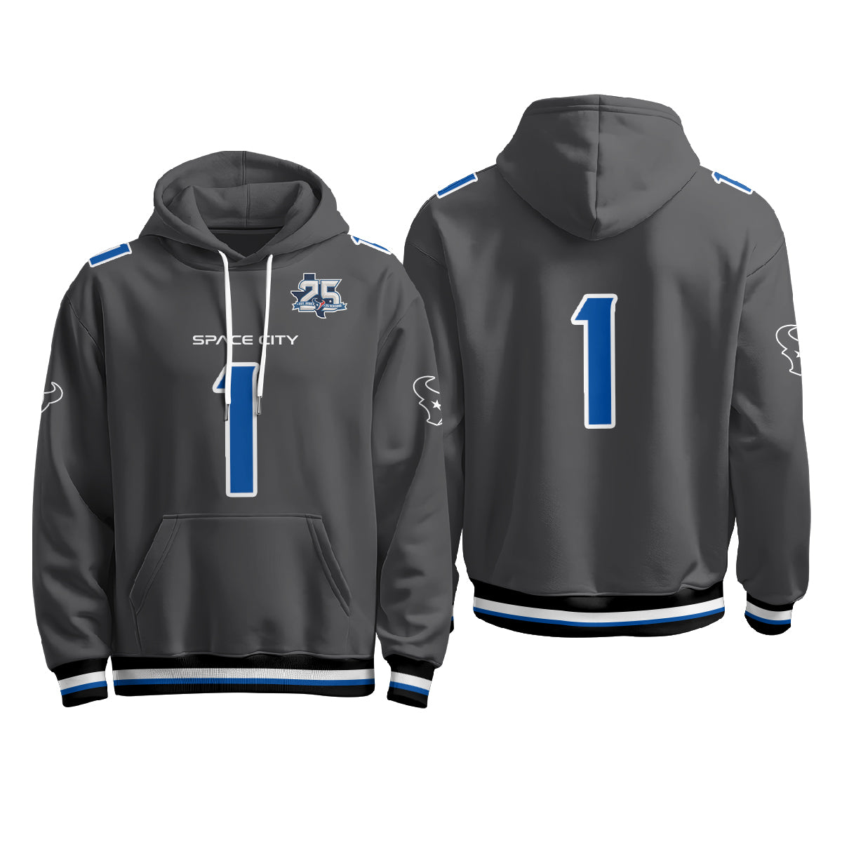 HOU Star Edition Pullover Hoodie - Printed