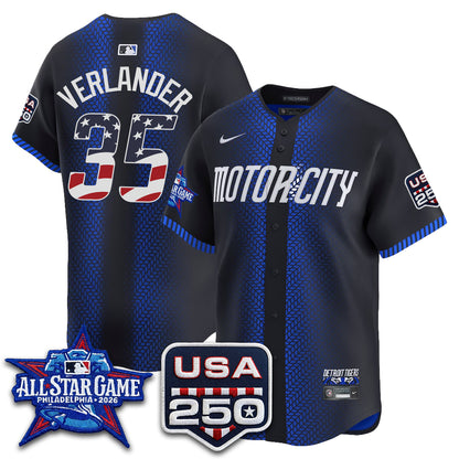 Detroit Tigers 2026 All Star Edition Vapor Jersey - Stitched