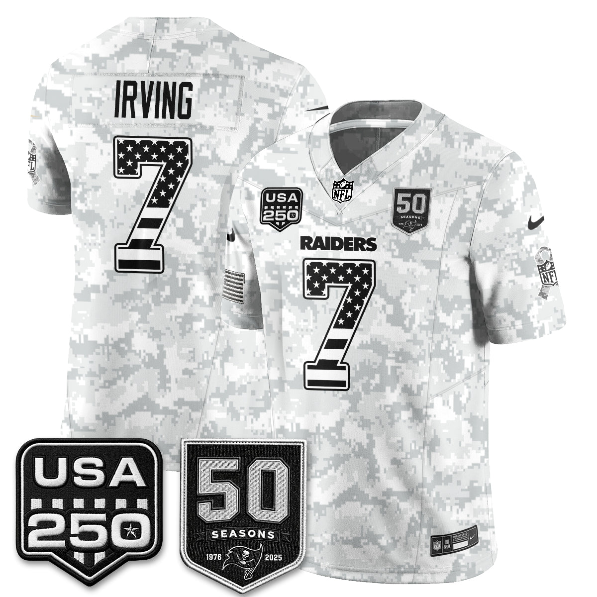 Tampa Bay Buccaneers 2026 Salute to Service Edition Vapor Jersey - Stitched