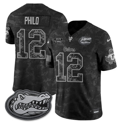 Florida Gators 2026 Salute to Service Vapor Jersey - Stitched