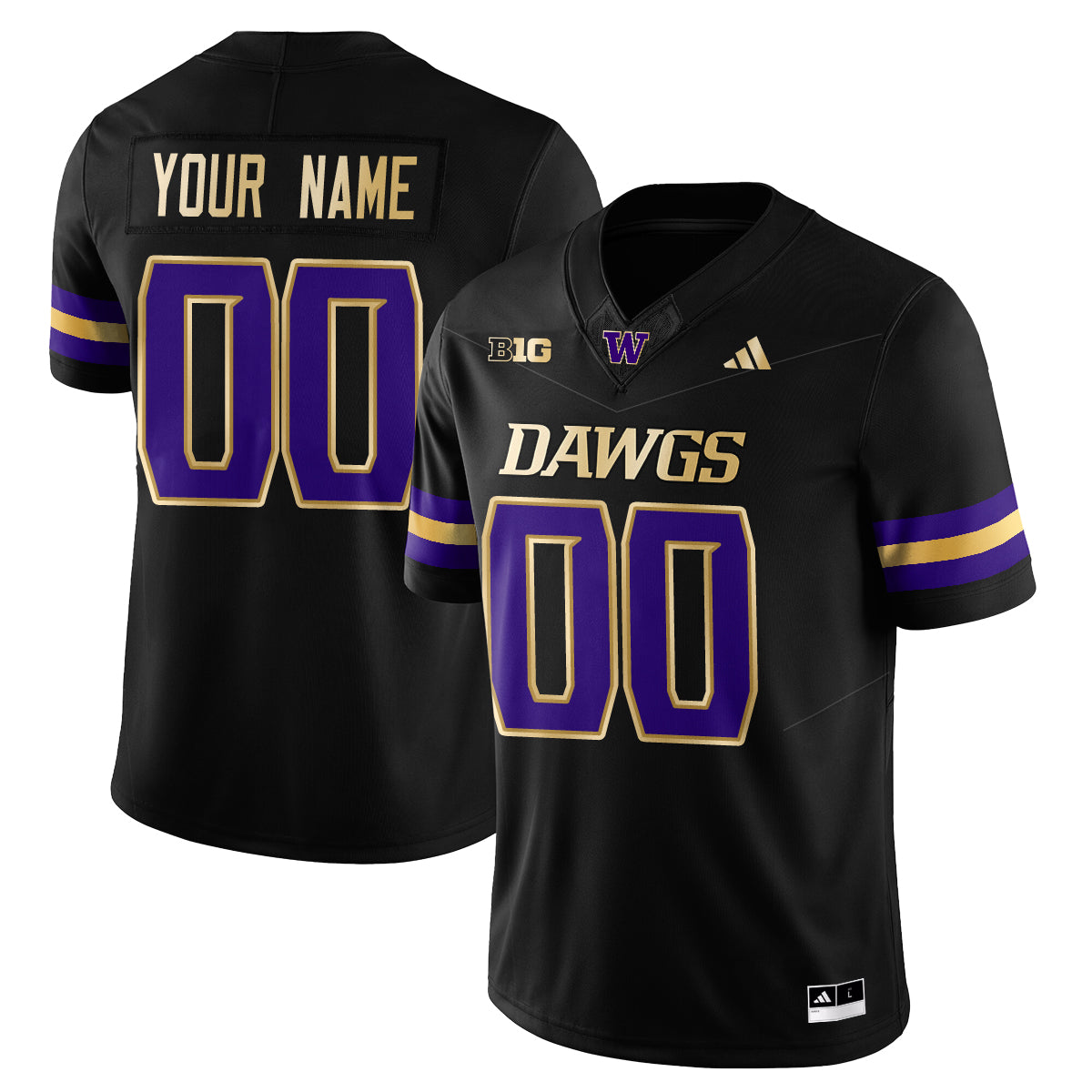Washington Huskies 2026 Vapor Limited Custom Jersey - Stitched