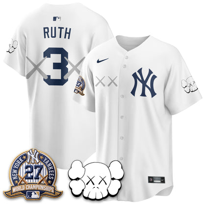 New York Yankees x KAWS Edition Vapor Jersey - Stitched