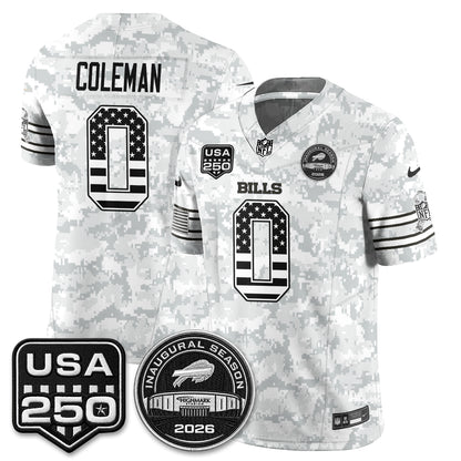 Buffalo Bills 2026 Salute to Service Edition Vapor Jersey - Stitched