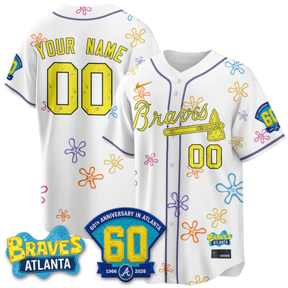 Atlanta Braves x SBSP Limited Vapor Custom Jersey- Stitched