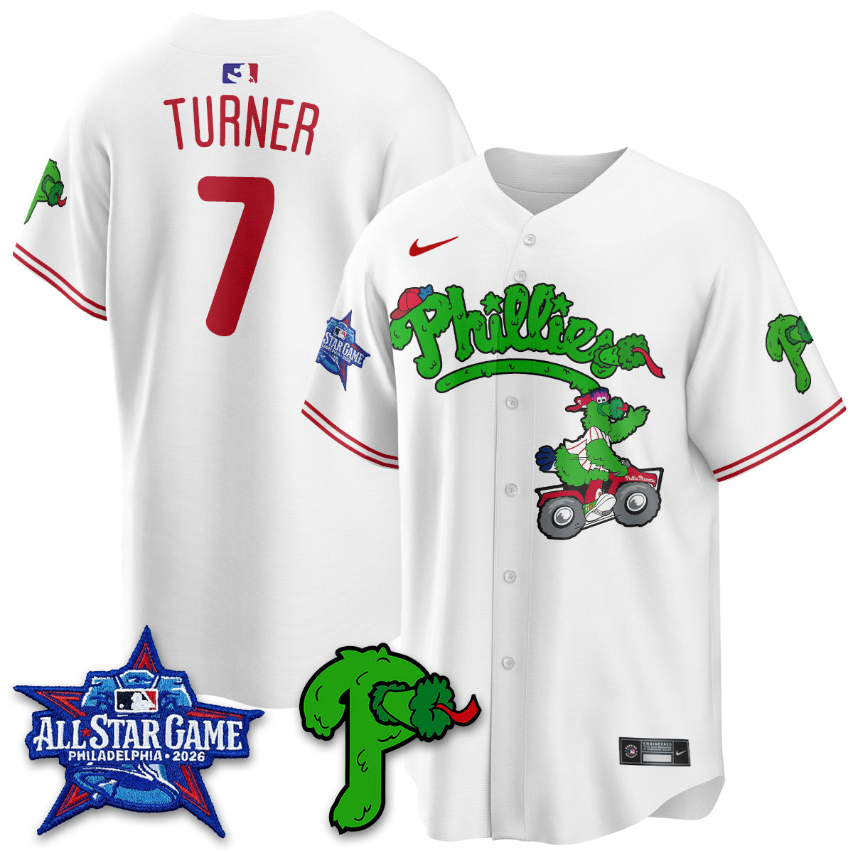 Philadelphia Phillies Phanatic Vapor Limited Jersey V2- Stitched