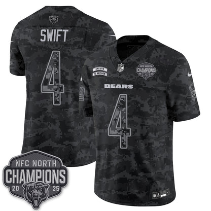 Chicago Bears 2026 Salute to Service V2 Vapor Jersey - Stitched
