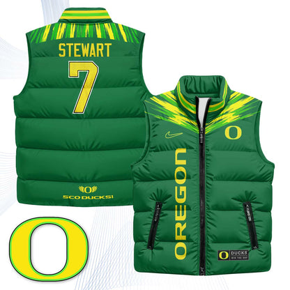 ORE "Origin of Speed" Puffer Vest - Printed