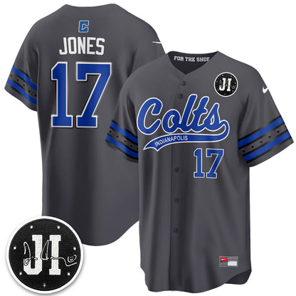 Indianapolis Colts 2026 Rivalries Baseball Vapor Jersey - Stitched