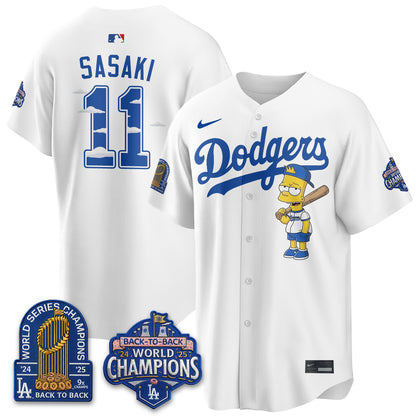 Los Angeles Dodgers x The Yellow Family Edition Vapor Jersey - Printed