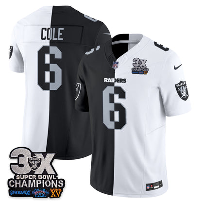 Las Vegas Raiders Split Edition Vapor Jersey - Stitched
