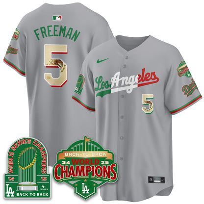 LAD Mexico Vapor Limited Jersey - 9x & B2B Champs - All Stitched