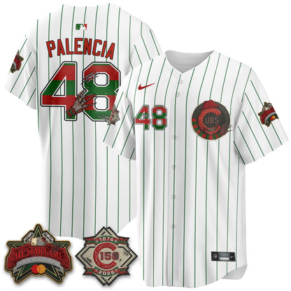 Chicago Cubs A Nightmare on Wrigley Field Edition Vapor Jersey - Stitched