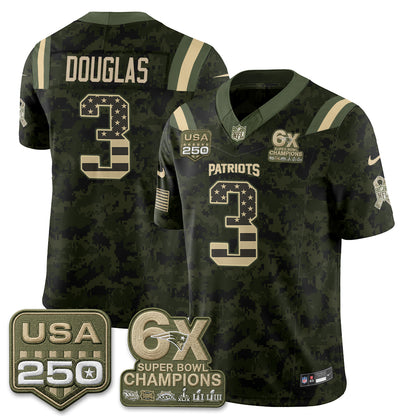 NE 2026 Salute to Service Edition Vapor Jersey - Stitched