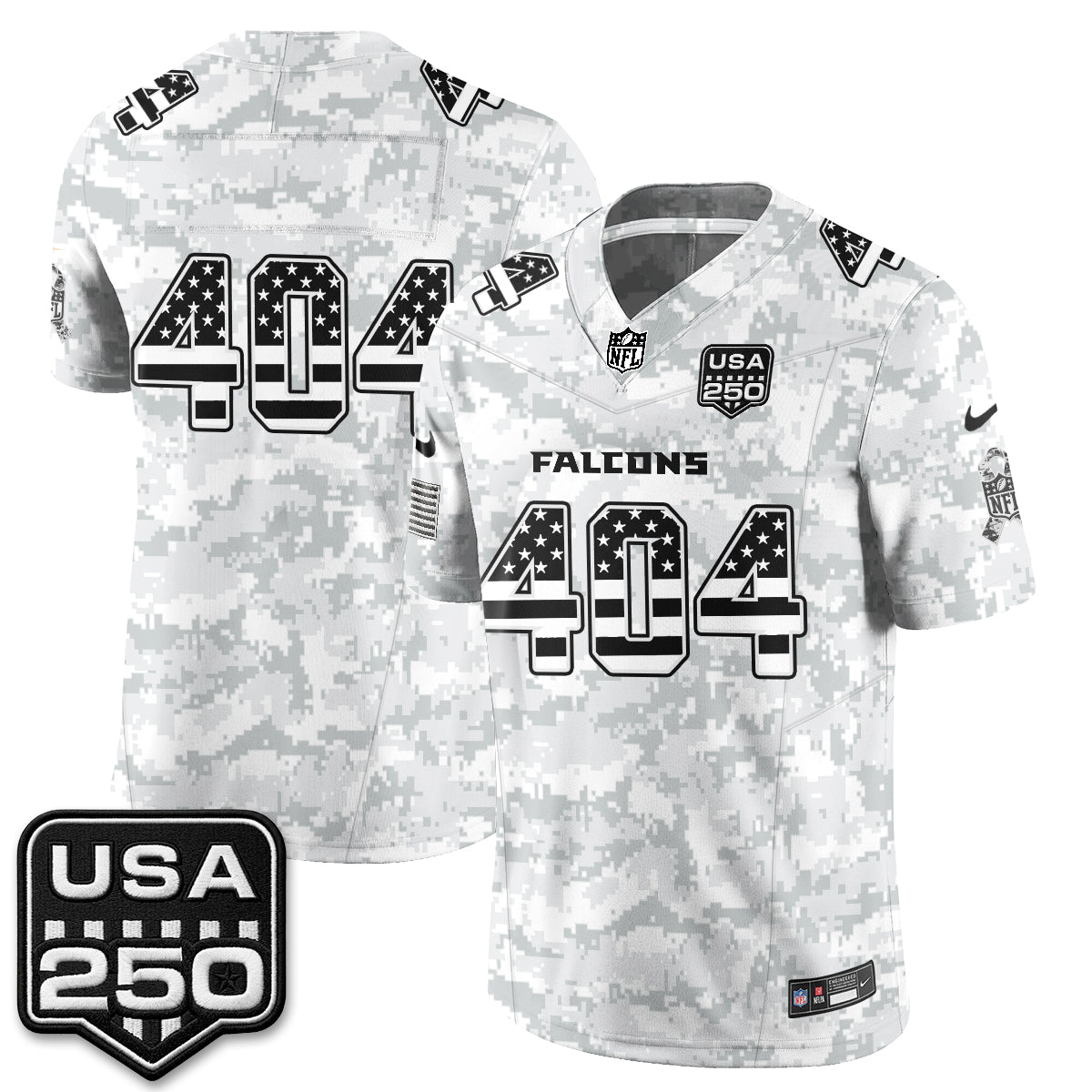 Atlanta Falcons 2026 Salute to Service Vapor Jersey - Stitched