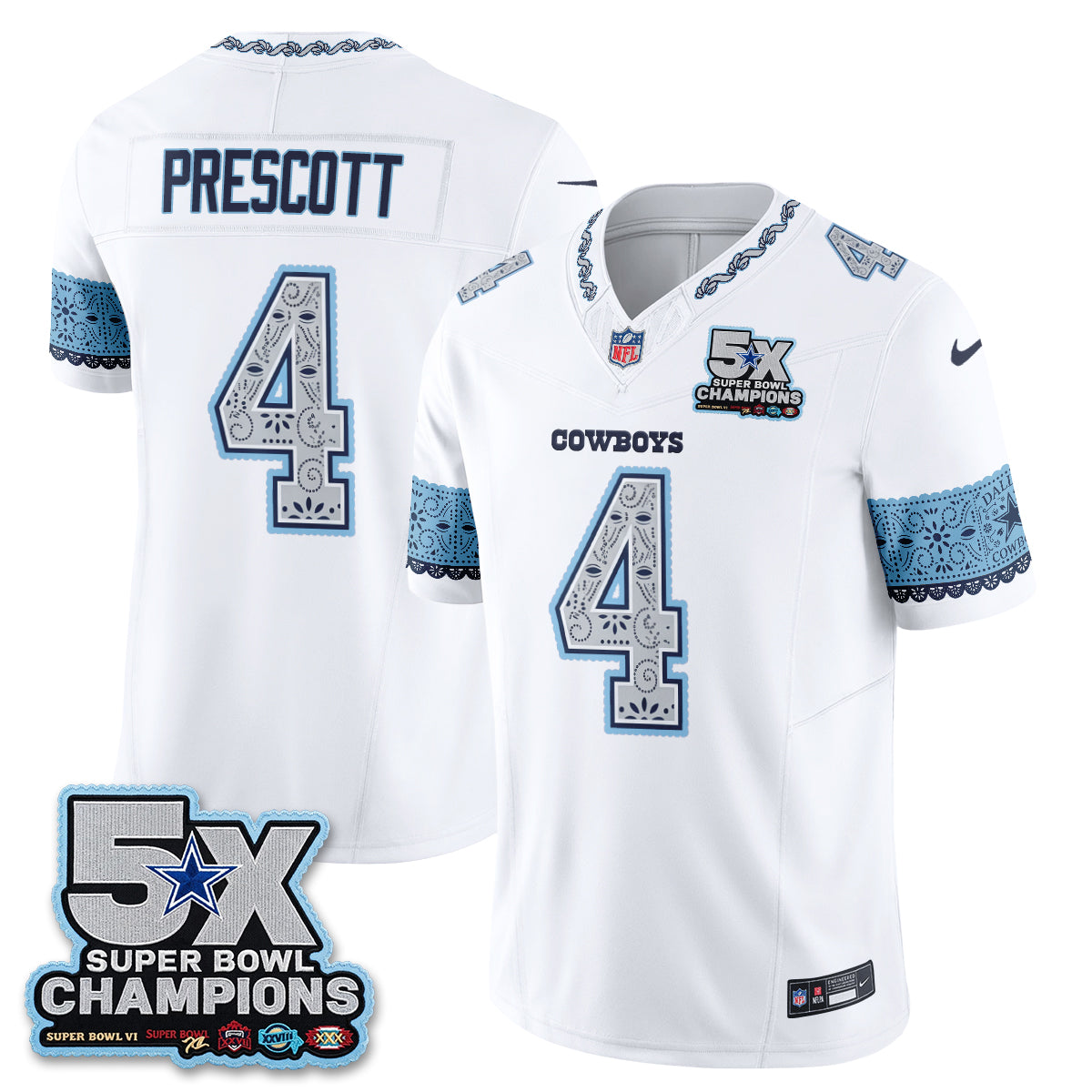 DAL 2026 Hispanic Month Edition Vapor Jersey - Stitched