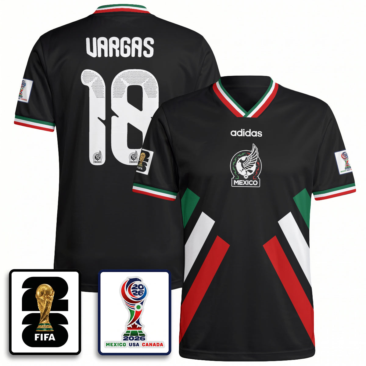 Mexico WC 2026 Fan Gear Version Jersey - Printed