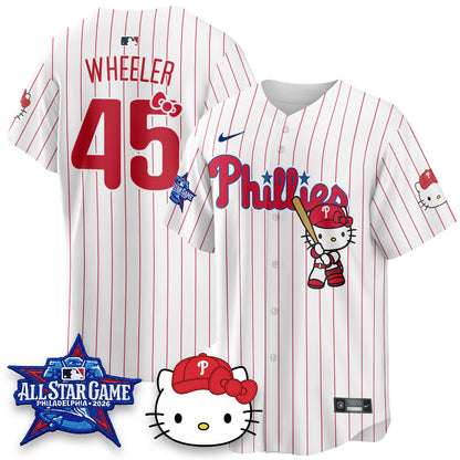 Philadelphia Phillies x Meow Kitty Vapor Limited Jersey V2- Stitched