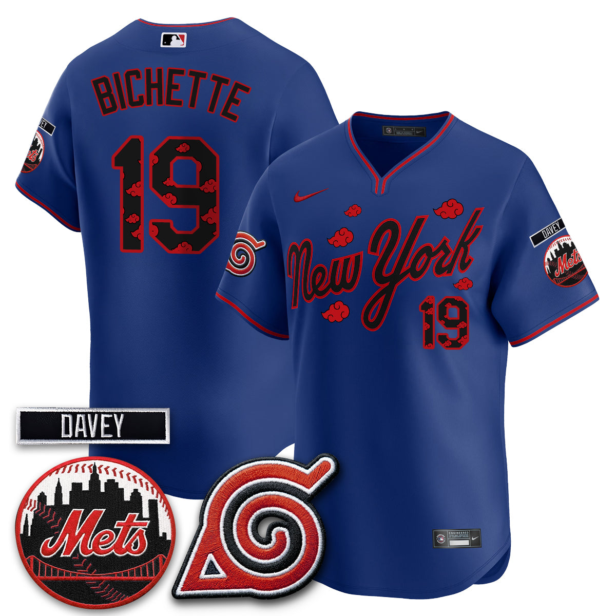 NYM x Naruto Nights 2026 Vapor Limited Jersey - All Stitched