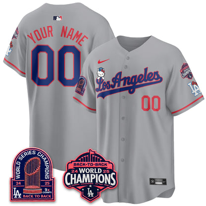 LAD x Hello Kitty Night 2026 Vapor Custom Jersey - All Stitched - V2