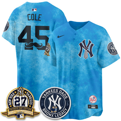 NYY Happy Father's Day 2026 Jersey - Stitched