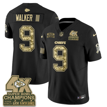 KC 2026 Salute to Service Vapor Jersey V2- Stitched