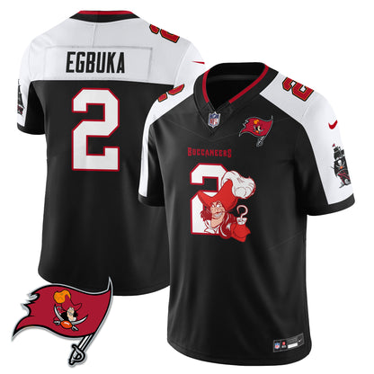 Tampa Bay Buccaneers x Red Coat Captain Edition Vapor Jersey - Stitched