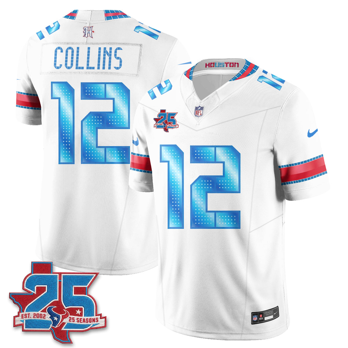 Houston Texans 2026 Rivalries Vapor Jersey - Stitched