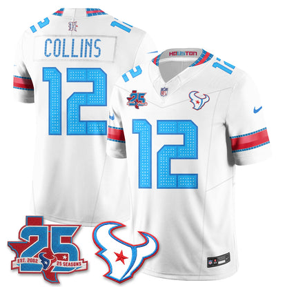 Houston Texans 2026 Rivalries Vapor Jersey - Stitched