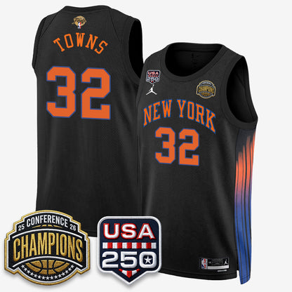 NYK 2026 NBA Eastern Conference Champions City Edition Jersey - Stitched