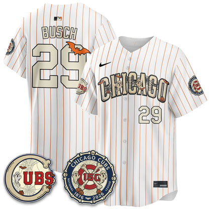 Chicago Cubs Halloween 2026 Vapor Limited Jersey - Stitched
