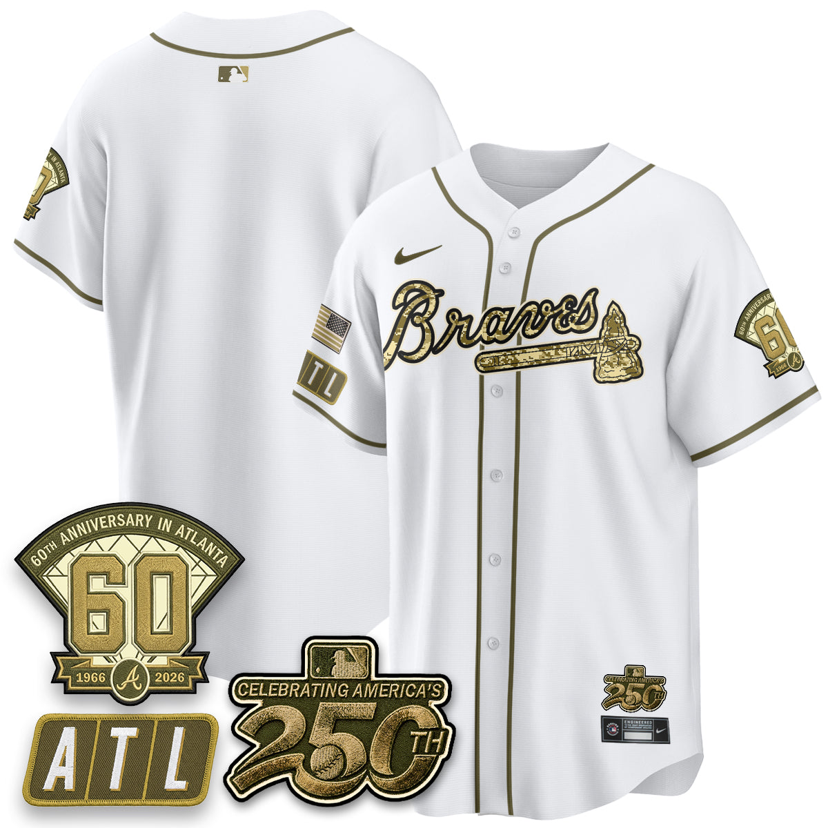 ATL Salute to Service 2026 Vapor Limited Jersey - All Stitched