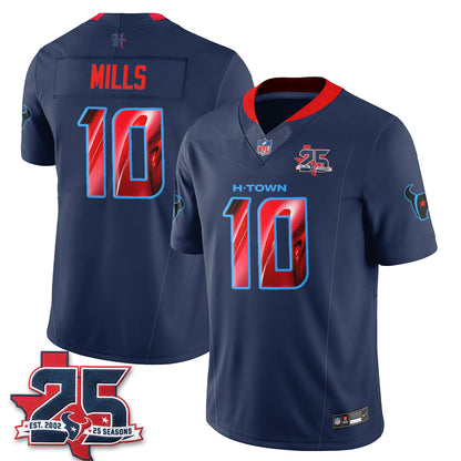 HOU Fangear Edition Vapor Jersey - Stitched