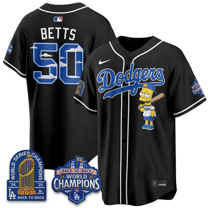 Los Angeles Dodgers x The Yellow Family Edition Vapor Jersey - Printed