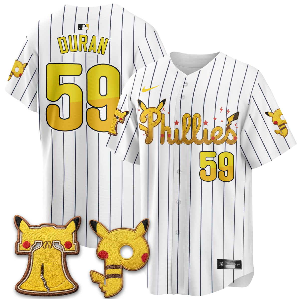 Philadelphia Phillies x PKM Edition Vapor Limited Jersey - Printed