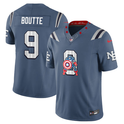 New England Patriots x Vibranium Shield Edition Vapor Jersey - Stitched