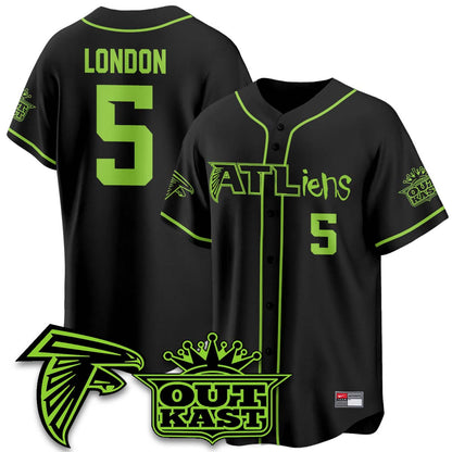 ATL 30th Anniversary ATLiens Baseball Vapor Jersey - Stitched