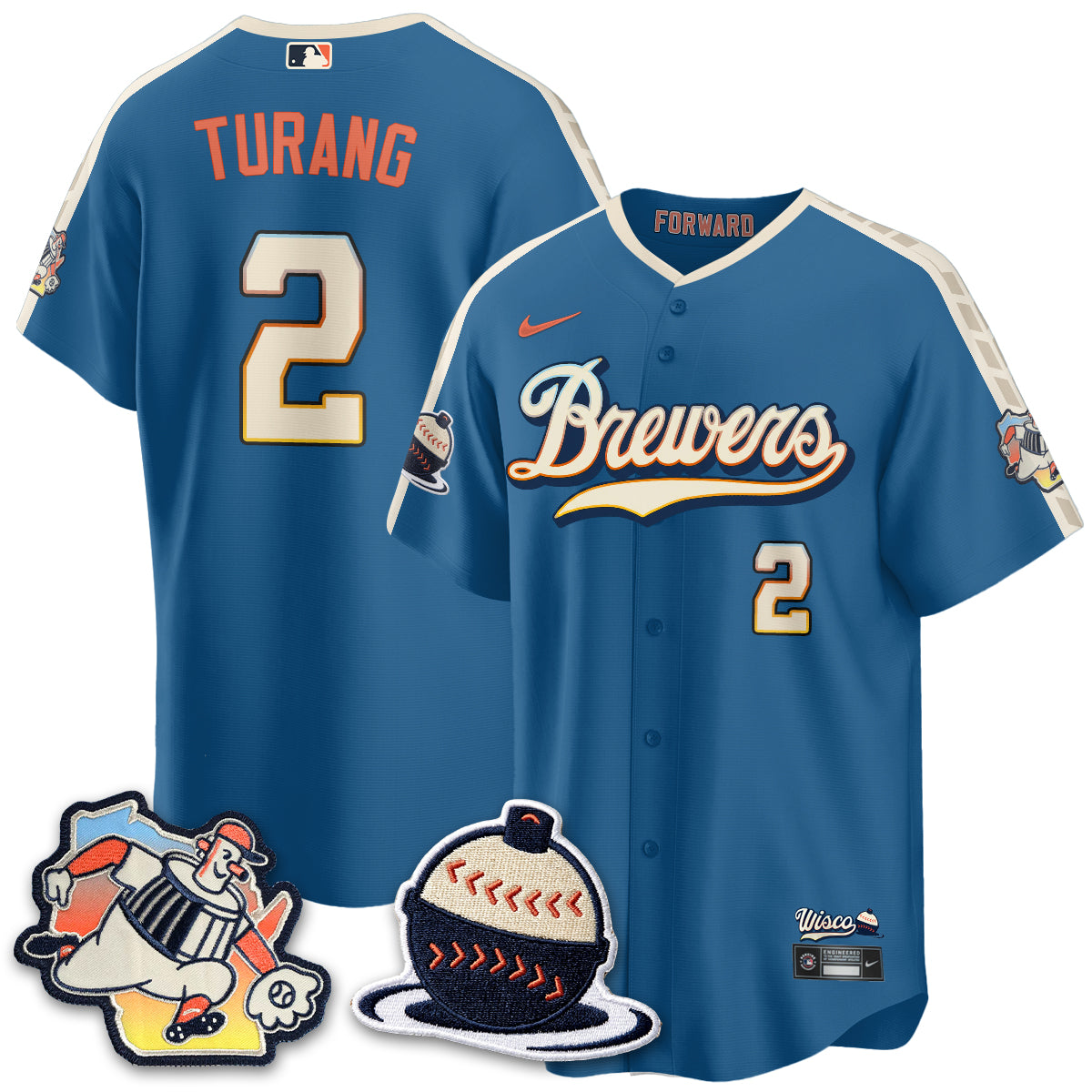 MIL 2026 Brewers City Connect Vapor Limited Jersey - All Stitched N5