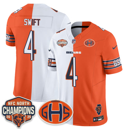 Chicago Bears 2026 Split Edition Vapor Jersey - Stitched