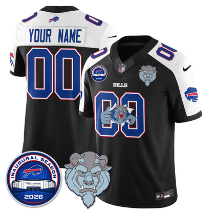 Buffalo Bills x Hairy Blue Beast Edition Vapor Jersey - Stitched